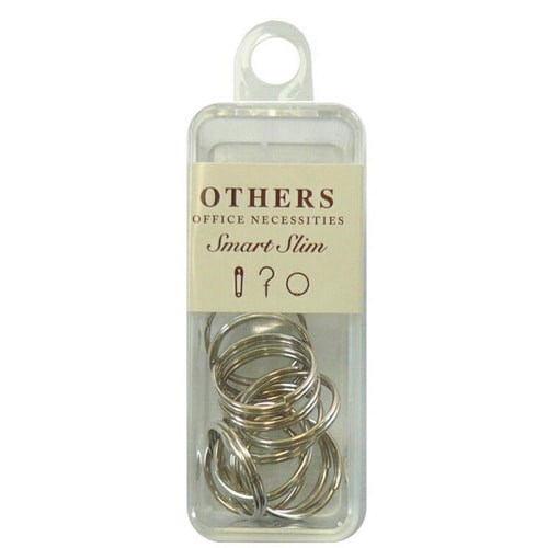 スマートスリム二重リング φ19 シルバー 5個