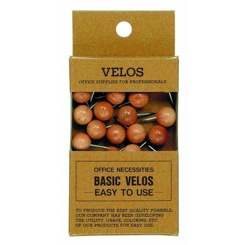 ニューパック マップ画鋲 木製 20本 5枚