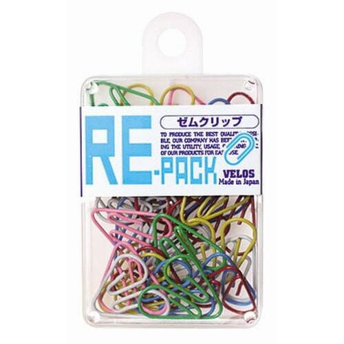 リ・パックカラーハ−トゼムクリップ 25本 5個