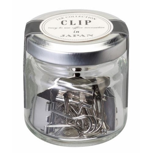 ジャーコレクション 豆・Wクリップ シルバー40個