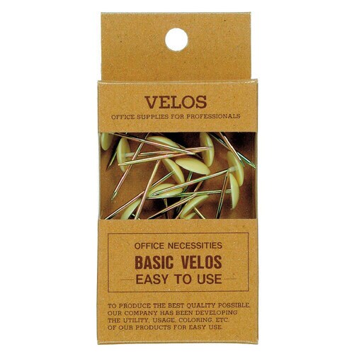 ニューパック カーペット画鋲 ベージュ 20本5枚