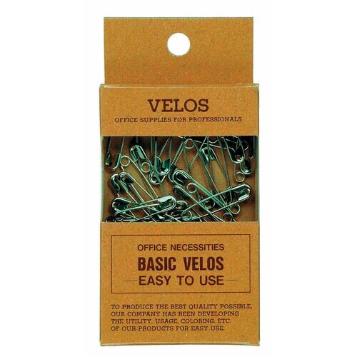 ニューパック 小 安全ピン シルバー 27本 5枚