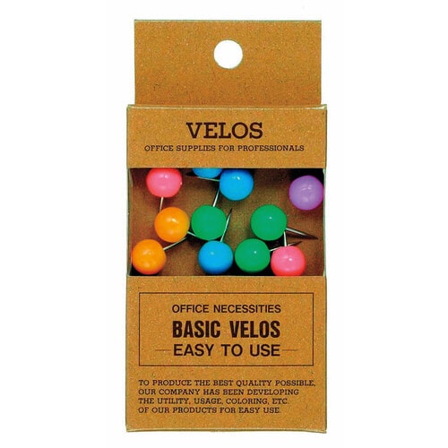 ニューパック マップ画鋲 パステル 15本 5枚