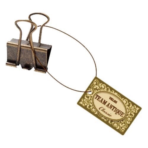 アンティーク 中Wクリップ 1P 5個