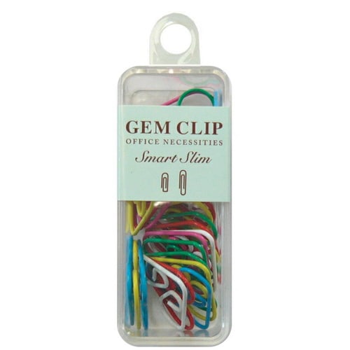 スマートスリムハートゼムクリップ30本 MIX5個