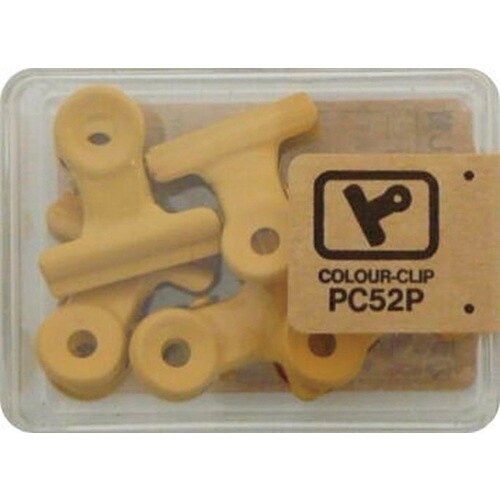 豆 カラー目玉クリップ 5コ とうもろこし黄 5個