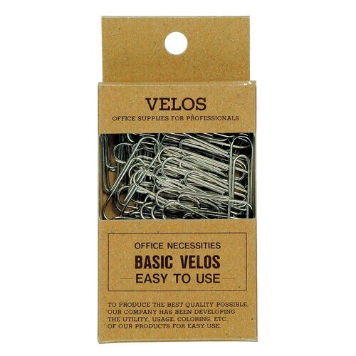 ニューパック特大ゼムクリップシルバー36g 5枚