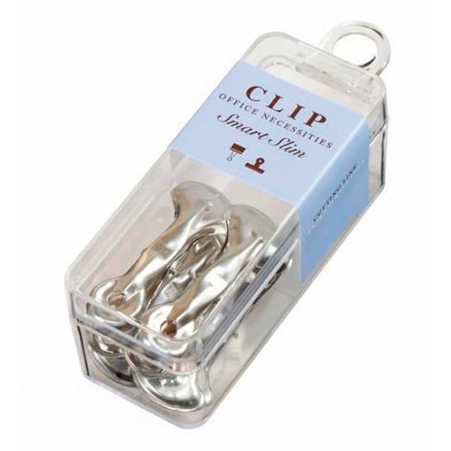 スマートスリムアルミ花蝶ピンチ4個 シルバー 5個