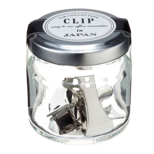 ジャーコレクション豆バチ型クリップ シルバー15個