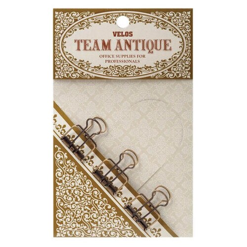 チーム・アンティーク ワイヤーWクリップ小 15個