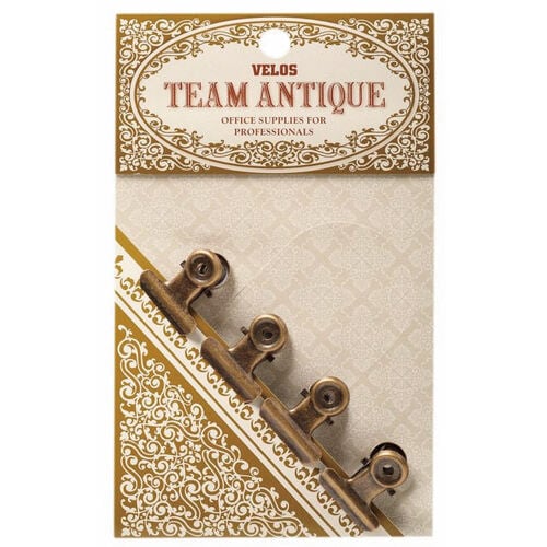 チーム・アンティーク 豆・目玉クリップ 4P 5枚