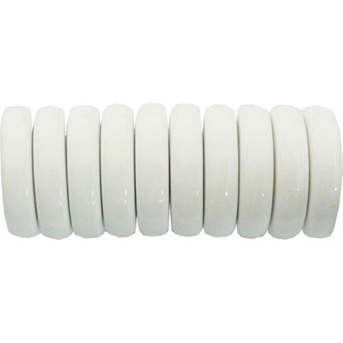 スクールマグタッチ Φ30mm 10P 白 5個