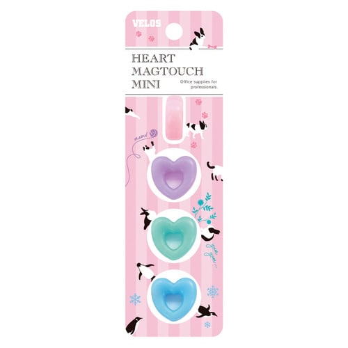 ハートマグタッチミニ PK/PU/MT/BL 5枚