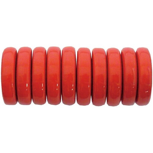 スクールマグタッチ Φ30mm 10P 赤 5個