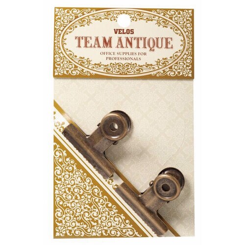 チーム・アンティーク 小・目玉クリップ 2P 5枚