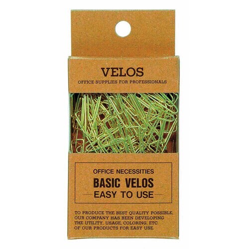 ニューパック小Vゼムクリップゴールド40g 5枚