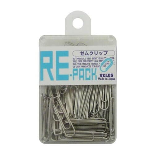 リ・パック大ゼムクリップシルバー50g 5個