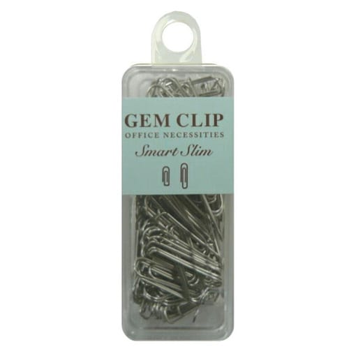 スマートスリム小 ゼムクリップシルバー40g 5個