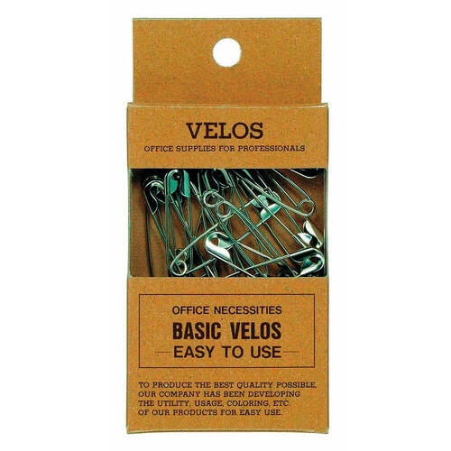 ニューパック 大 安全ピン シルバー 18本 5枚