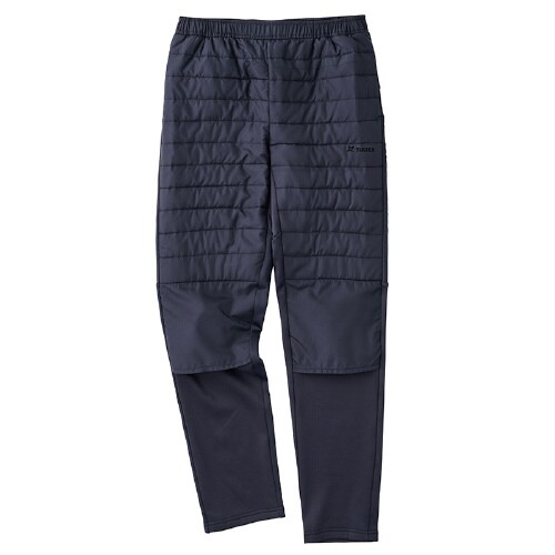 中綿ニットコンビパンツ ネイビー M