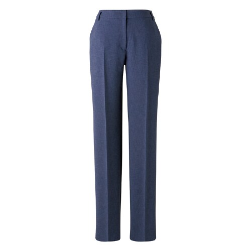 レディーステーパードパンツ ブルーグレー 9
