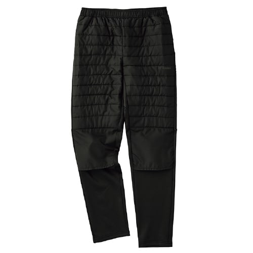 中綿ニットコンビパンツ ブラック LL