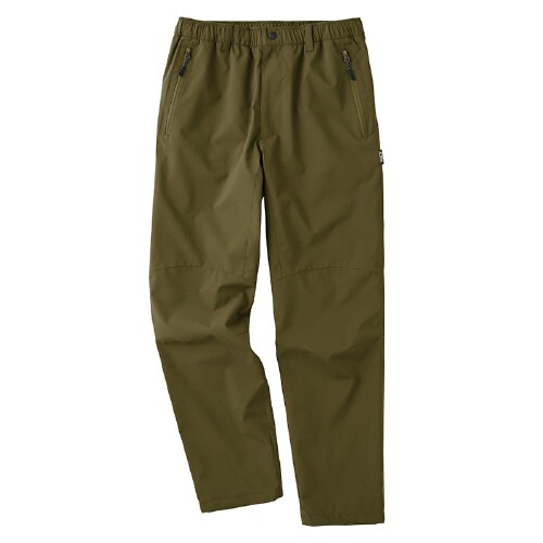 防風ストレッチパンツ カーキ M