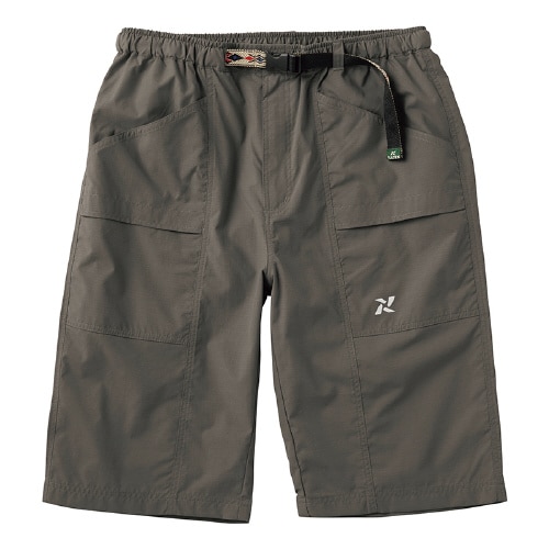 ナイロンリップショートパンツ チャコール LL