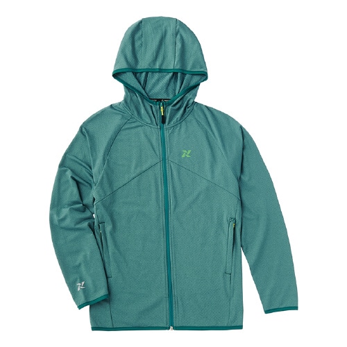 超通気パーカ グリーン LL