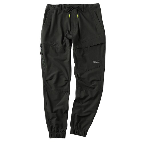 ストレッチジョガーパンツ ブラック 3L