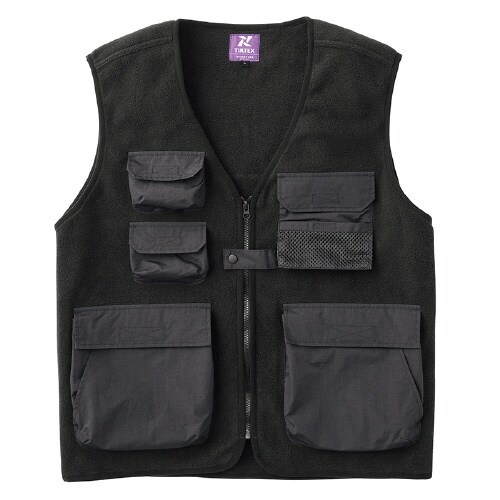 フリースユーティリティーベスト ブラック 3L