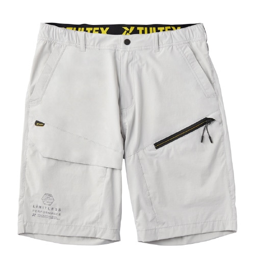 ストレッチショートパンツ シルバーグレー LL