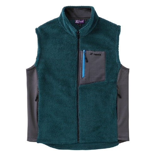 ボアフリースベスト ブルーグリーン 3L