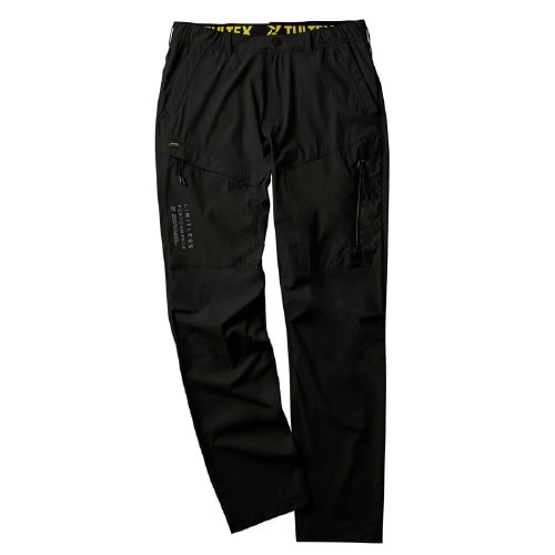 ストレッチカーゴパンツ ブラック LL