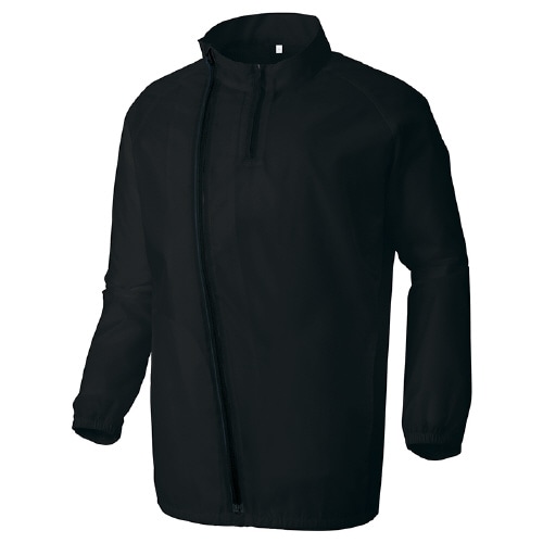 フロントプリンタブルブルゾン ブラック 3L