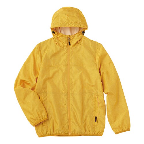 軽量コンパクトパーカ デニムイエロー LL