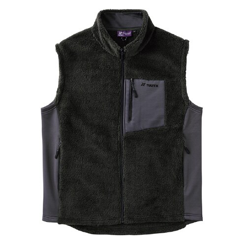 ボアフリースベスト ブラック LL