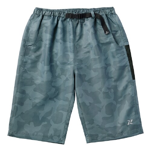 水陸両用ショートパンツ ブルー(カモ柄) LL
