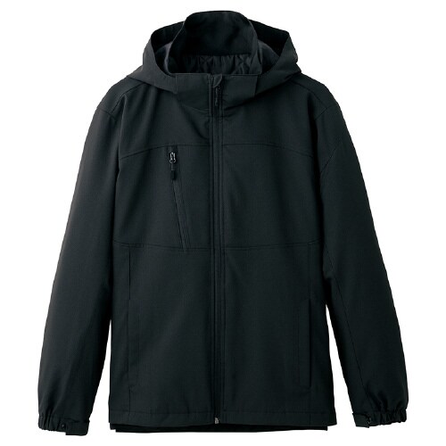 原着ウォッシャブル軽防寒ジャケット ブラック 3L