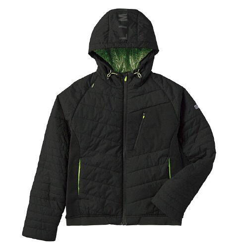 中綿パーカジャケット ブラック L