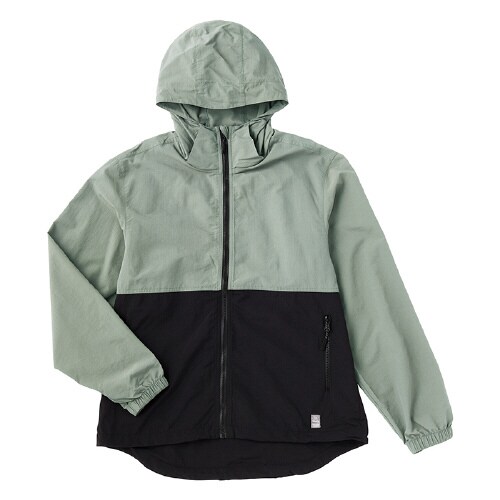 ナイロンタスランウインドブレーカ グレー 3L