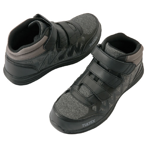 セーフティシューズ モクグレー 23.5