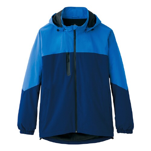 防水防寒ストレッチジャケット ブルー L