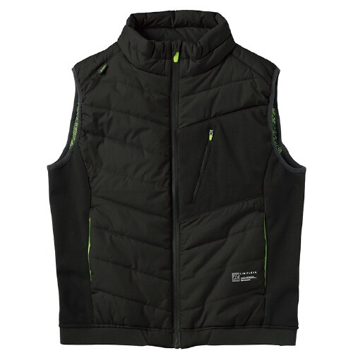 中綿ベスト ブラック 4L