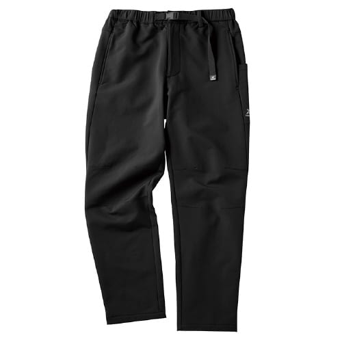 撥水保温ストレッチパンツ ブラック LL