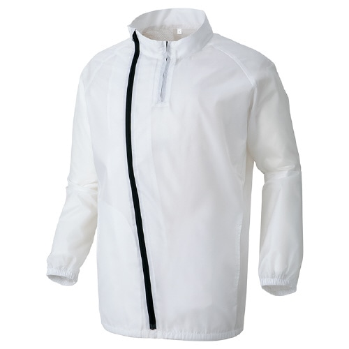 フロントプリンタブルブルゾン ホワイト SS