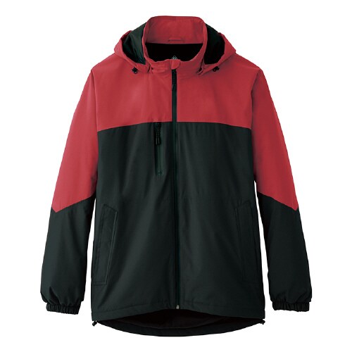 防水防寒ストレッチジャケット レッド M