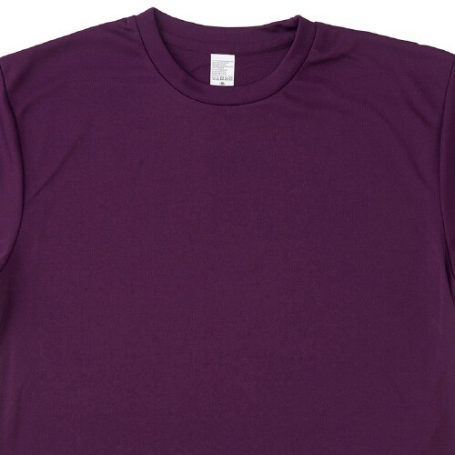 4.4オンスドライ半袖T パープル S