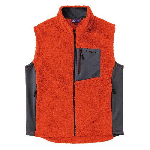 ボアフリースベスト レッド LL