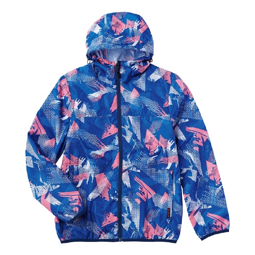 軽量コンパクトパーカ 幾何ピンク LL